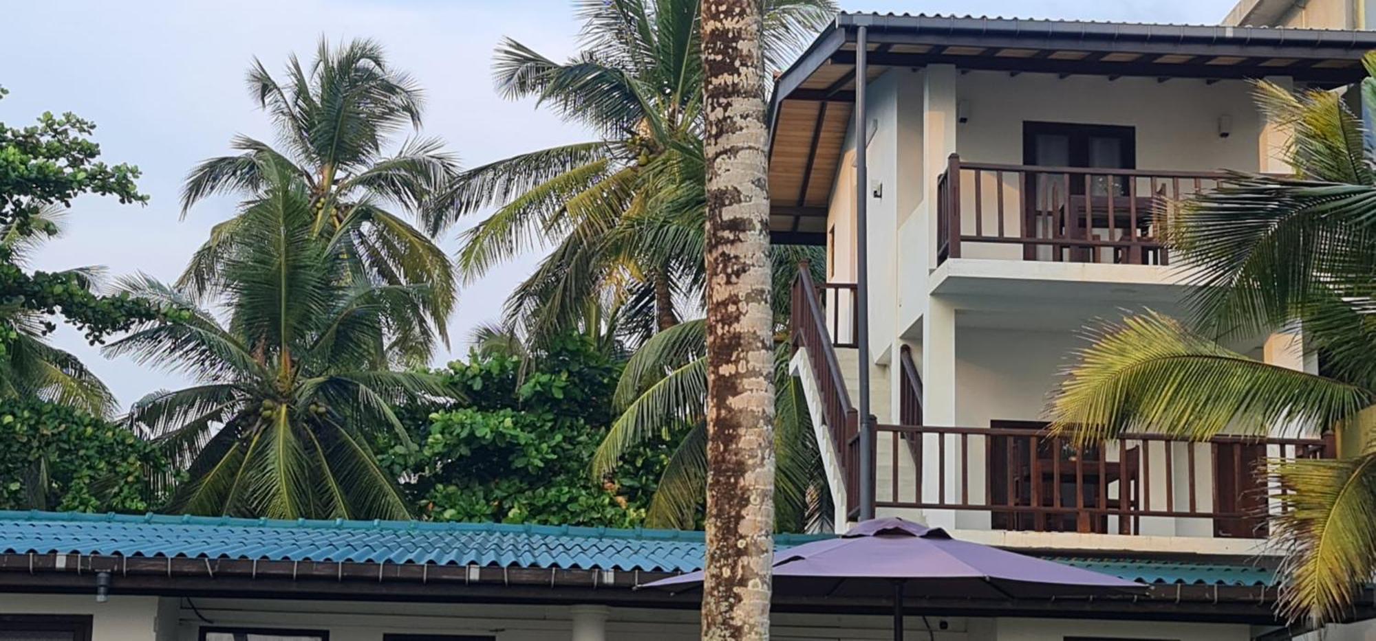 Thiranagama Beach Hotel Hikkaduwa Exteriör bild